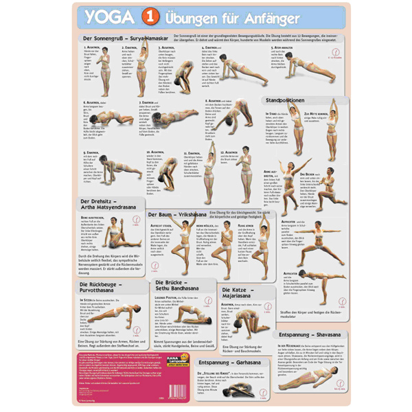 Lernposter Yoga I